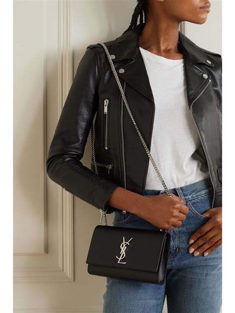 ysl kate velvet black|SAINT LAURENT Kate small textured.